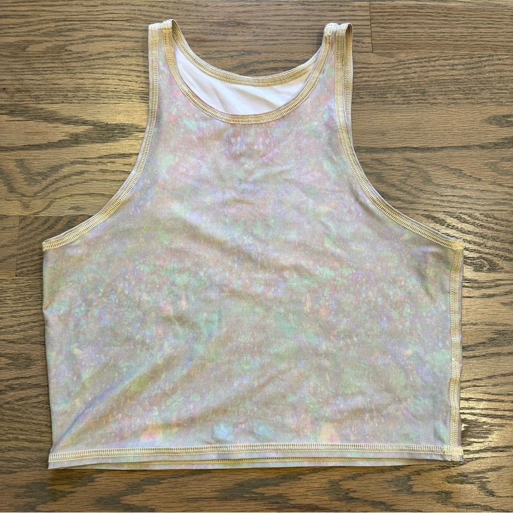 Teeki Iridescent Crop Top